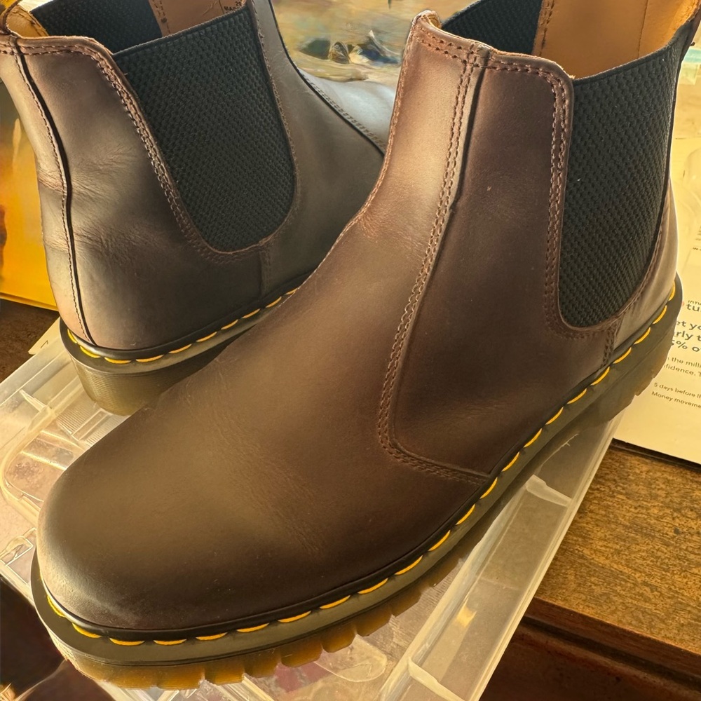 Dr. Martens Dark Brown Chelsea Boots